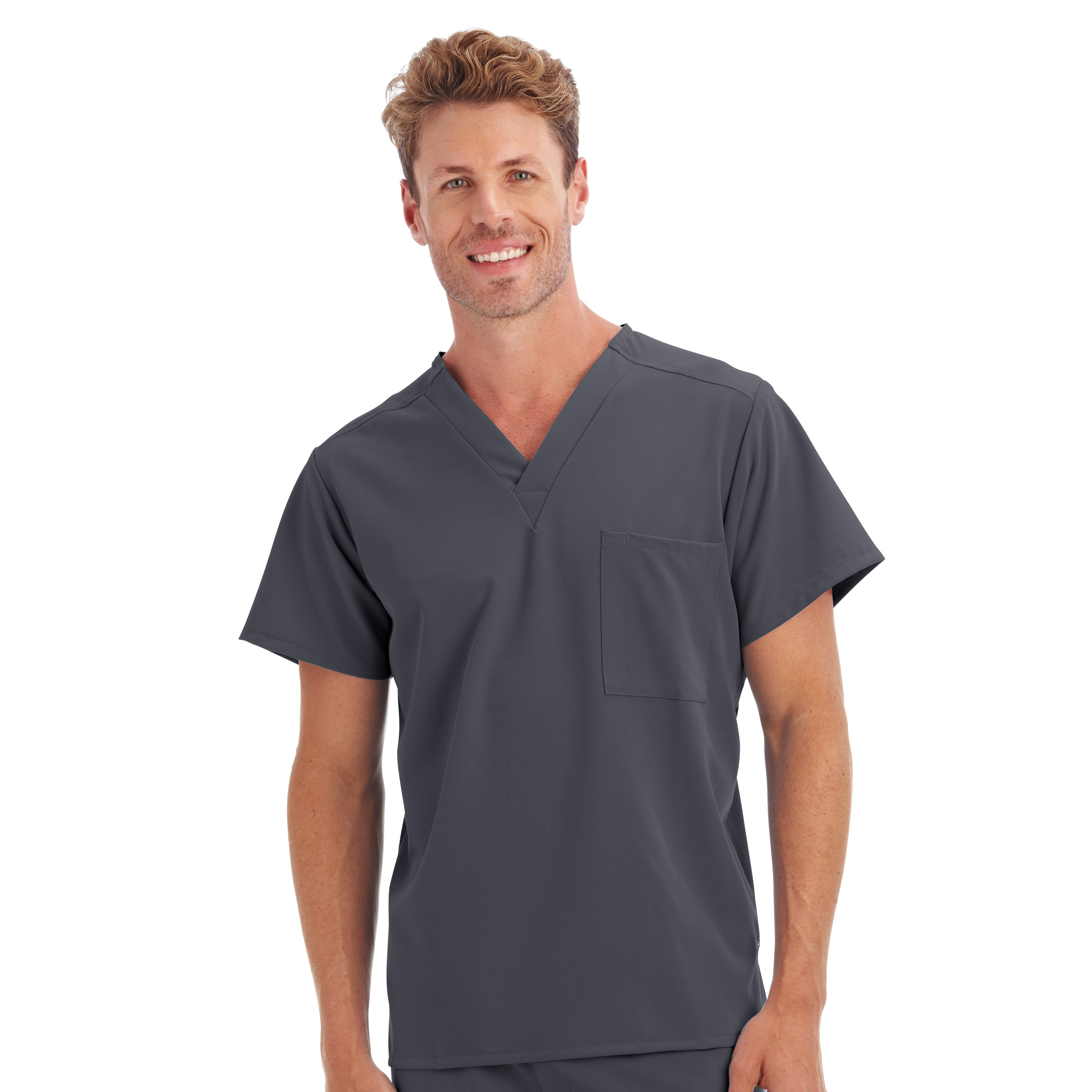 Jockey Men's One Pocket Scrub Top, , large image number 4